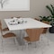 Skutchi Designs 47.25 in W, 71.5 in L, 29 in H, Engineered Wood Top, Grey HAR-REC-48x72-DOU-XD01 - alternate 1